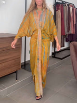 Kindara - Potlačené kimono šaty
