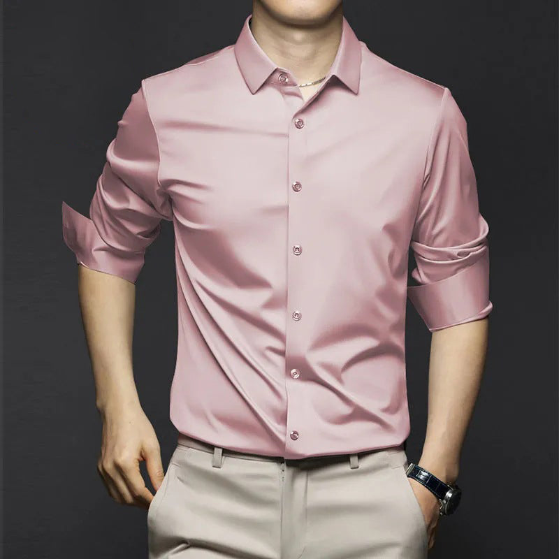 Alveron - Chemise Oxford classique pour homme