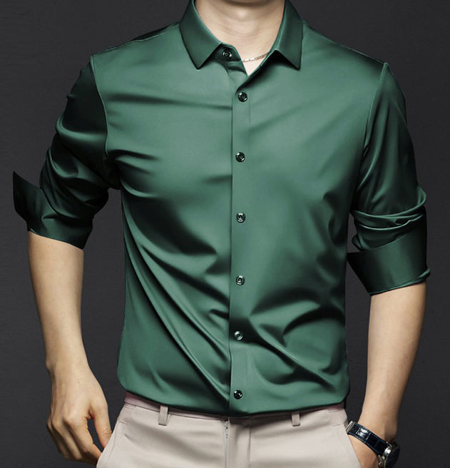Alveron - Chemise Oxford classique pour homme