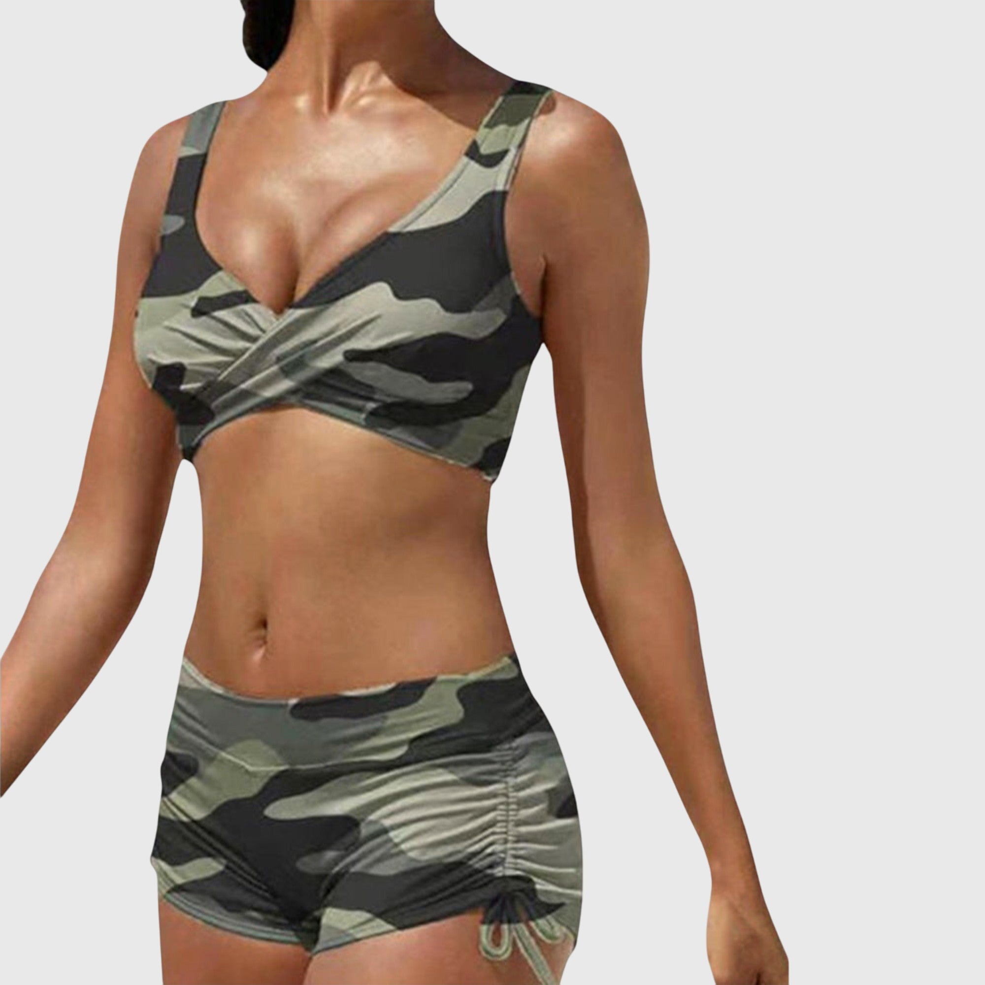 Cyzrel - Camo todelt bikini badedragt