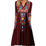 Bianca – Abito estivo lungo bohemien