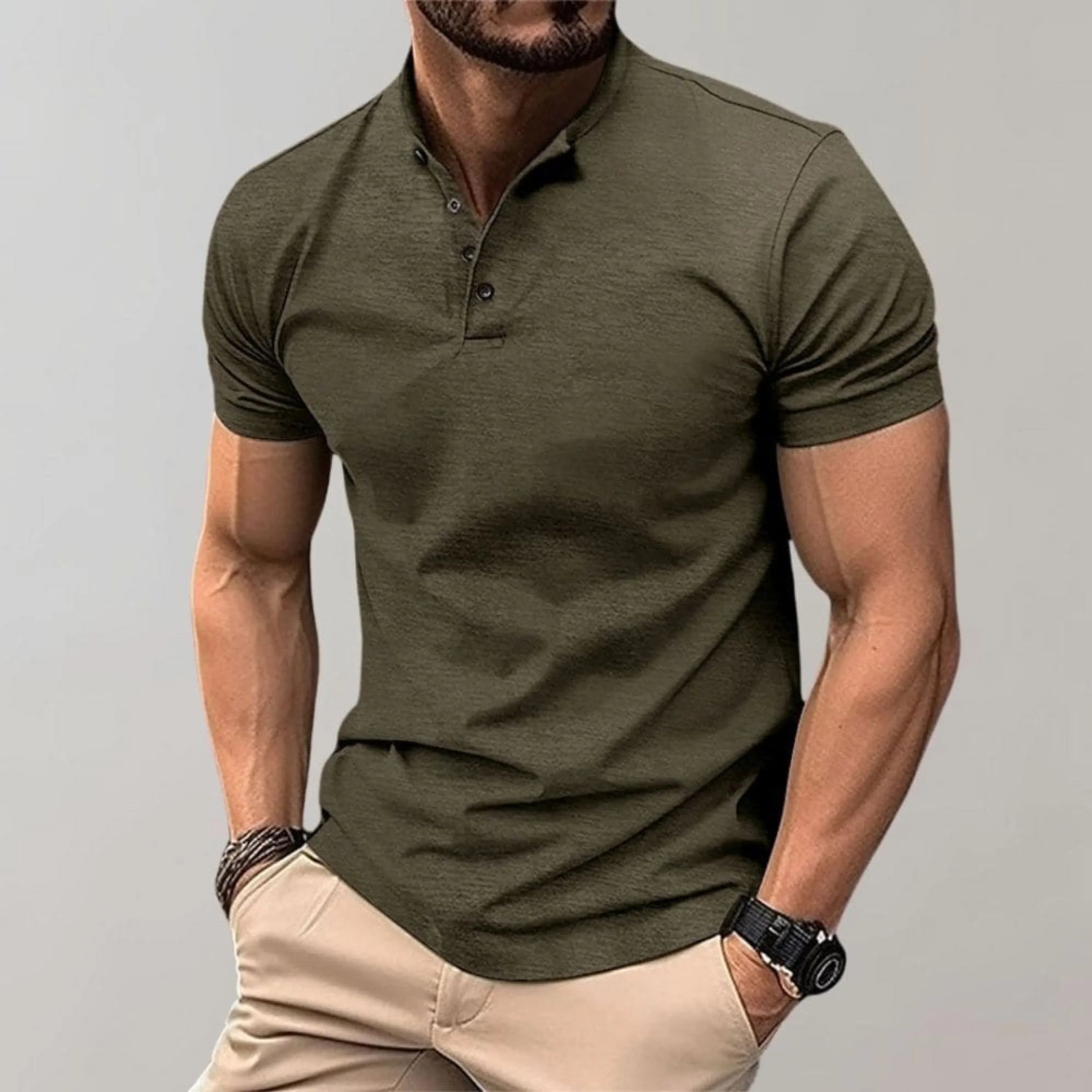 Laurenox - Herre Elegant Casual Polo-shirt
