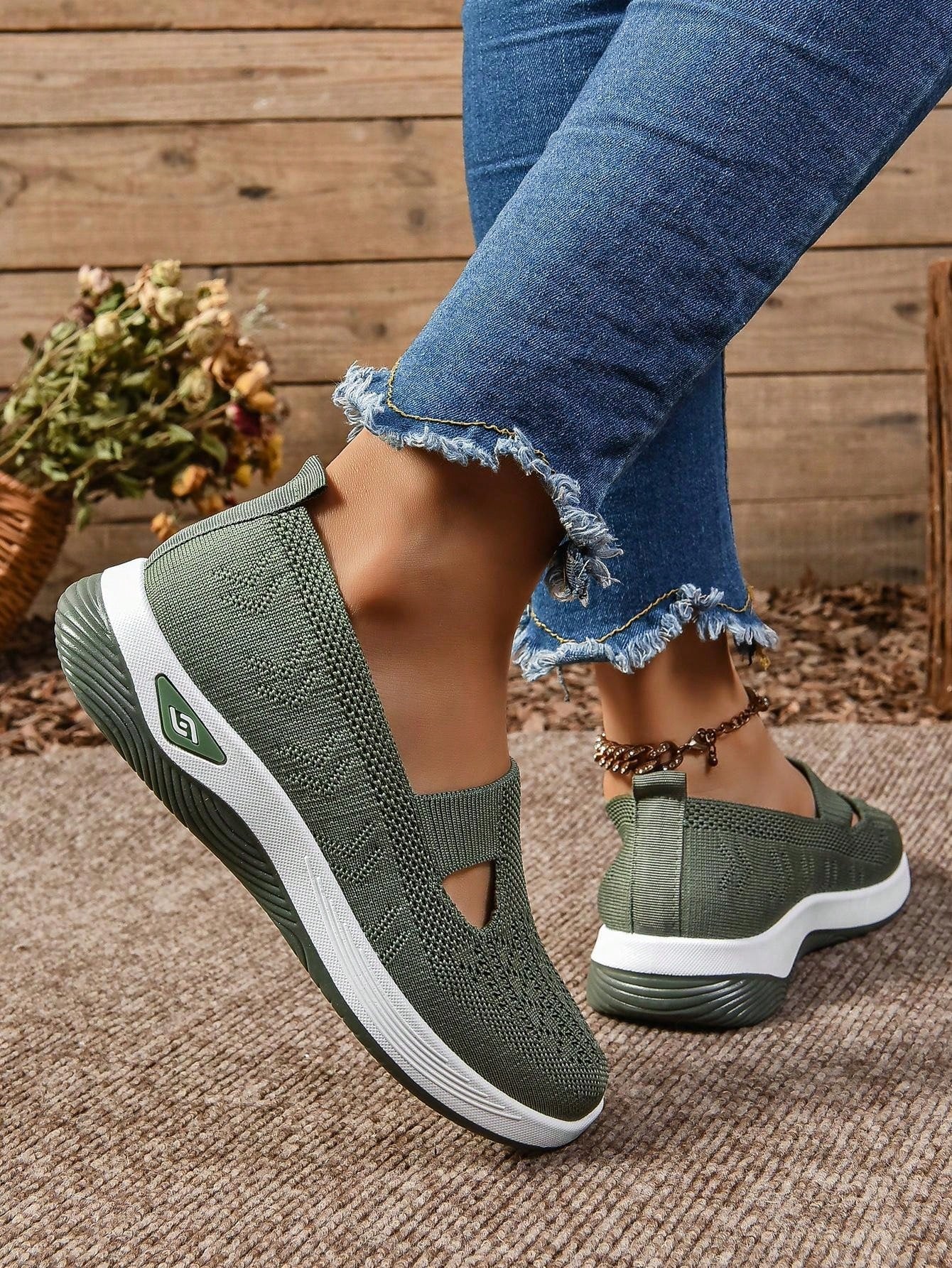 Alice - Chaussures décontractées à enfiler pour femmes, idéales pour la marche