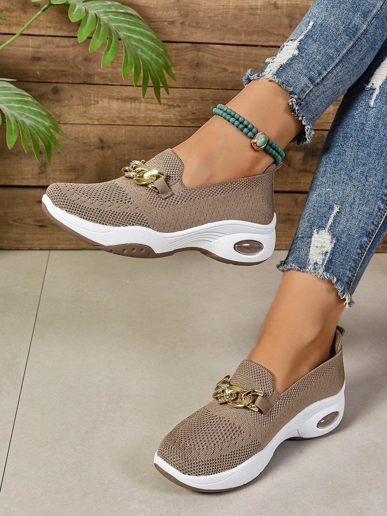 Alice - Chaussures décontractées à enfiler pour femmes, idéales pour la marche