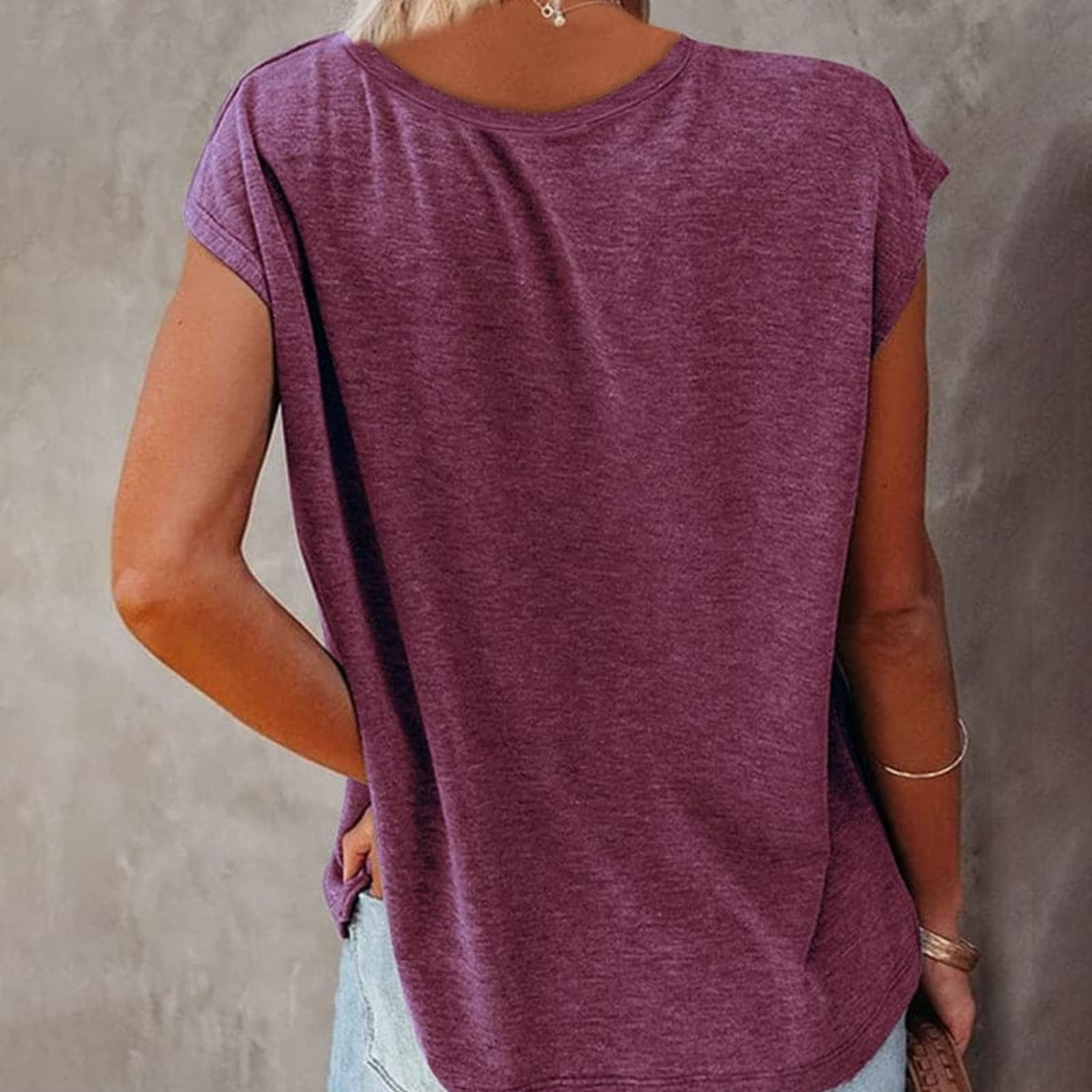 Deliora - Women Cotton Breathable Flow Fit T Shirt