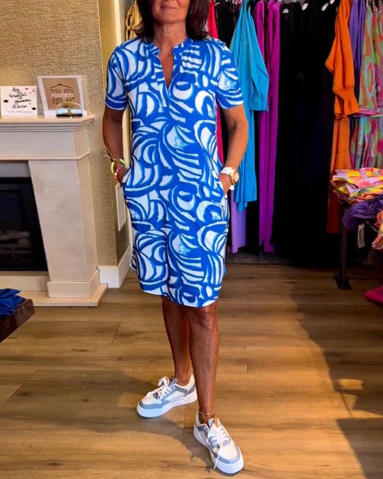Marian – Robe d'été midi élégante