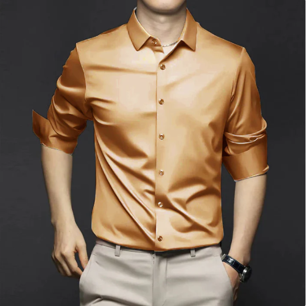 Alveron - Chemise Oxford classique pour homme