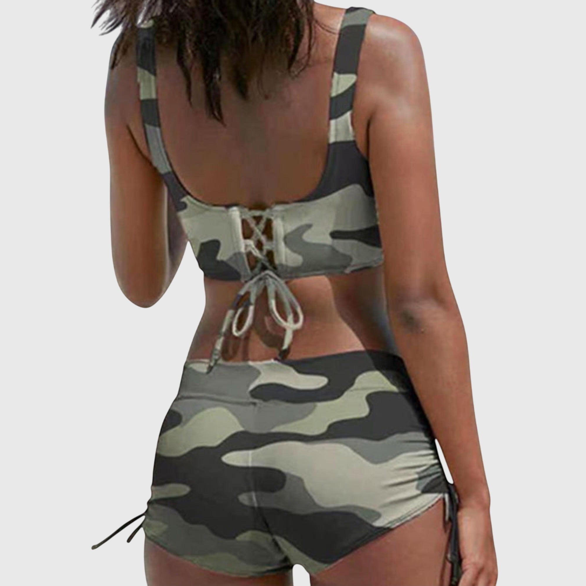 Cyzrel - Camo todelt bikini badedragt
