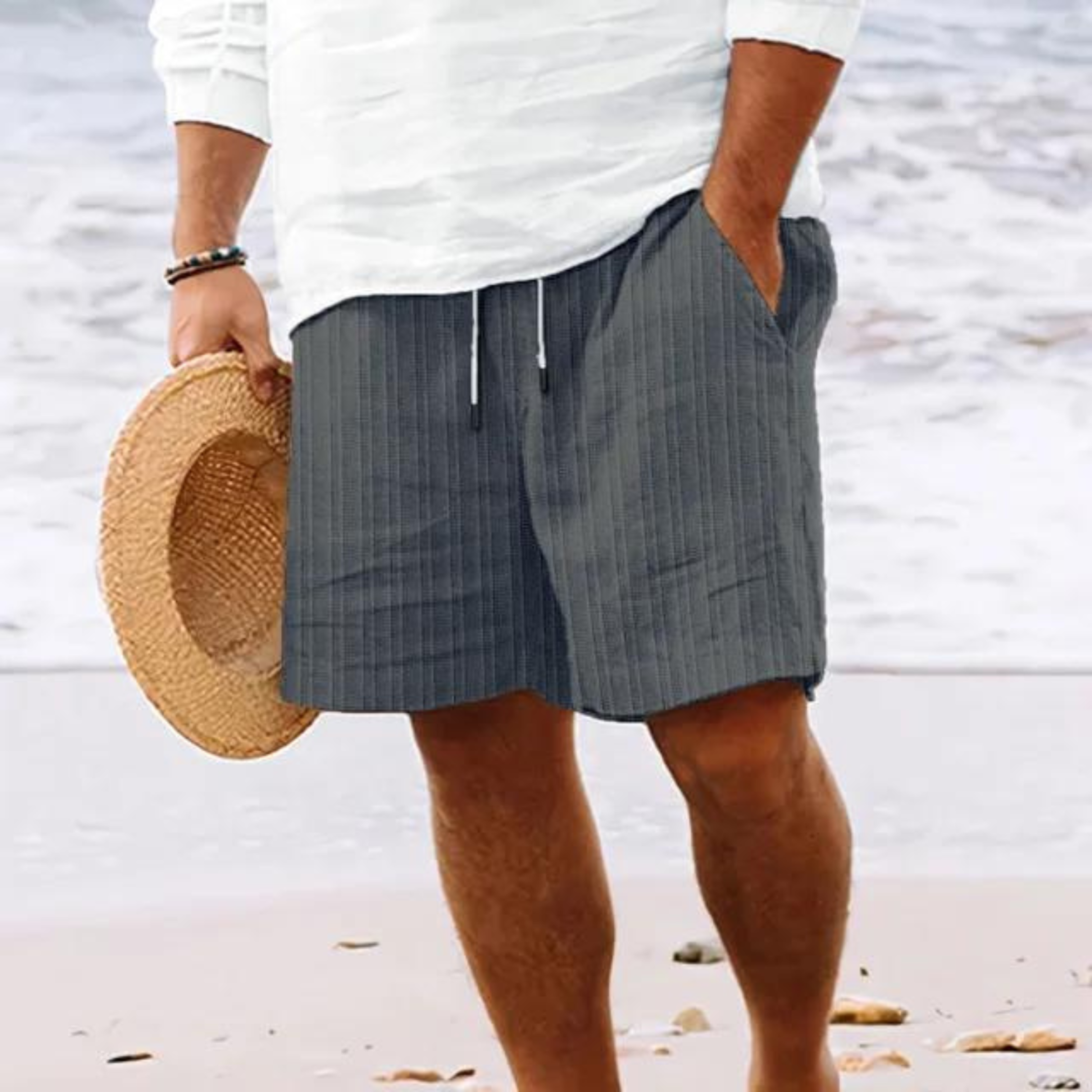 Lorenox - Calções Leves de Conforto para Homem