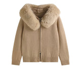 Elaria - Faux Fur Cardigan