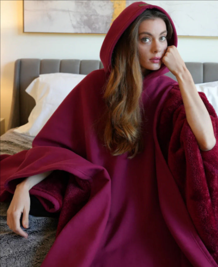 Felpa coperta unisex con cappuccio