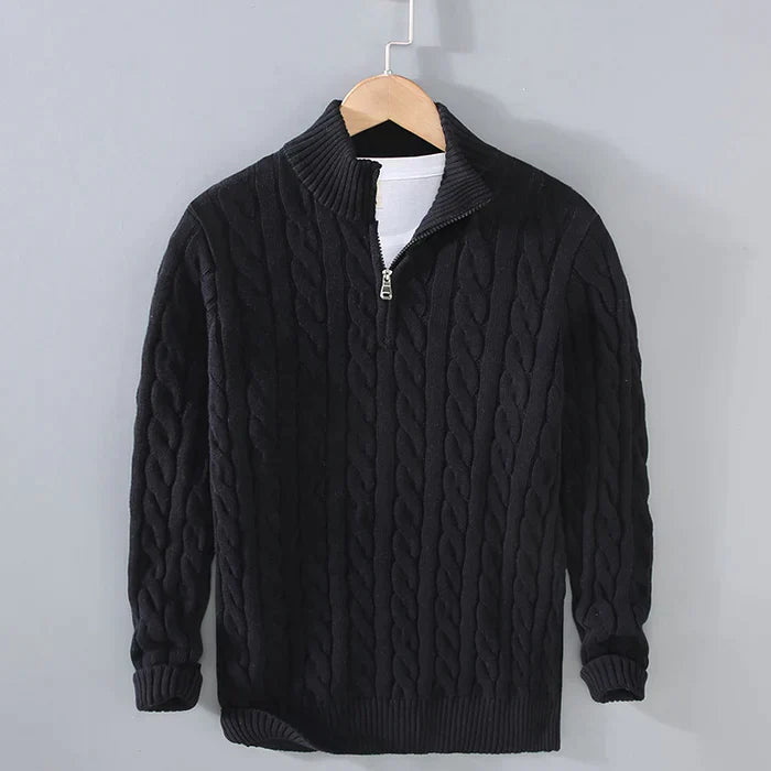 Levoro – Camisola Clássica de Lã para Mulher