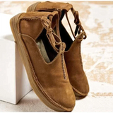 Sapatos de Pele Confortáveis para Mulher
