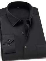 August | Camicia Uomo | Comfort Elasticizzato Antipiega