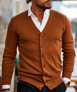 Beverly | Férfi kardigán | Modern pamutkeverék mellény szabás