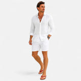 Kobe - Chemise Heritage en lin pour homme