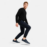 Mondevo - Premium lædersneakers til mænd med slip-on