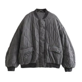 Zafrinna - Női bő fazonú bomber dzseki