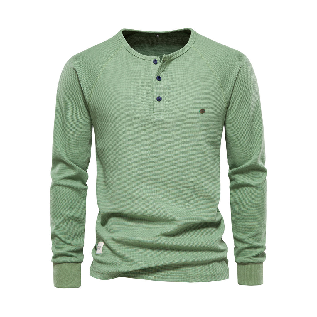 Camicia da uomo a maniche lunghe – tessuto morbido