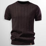 Mondero - Herren Strick T-Shirt Pullover