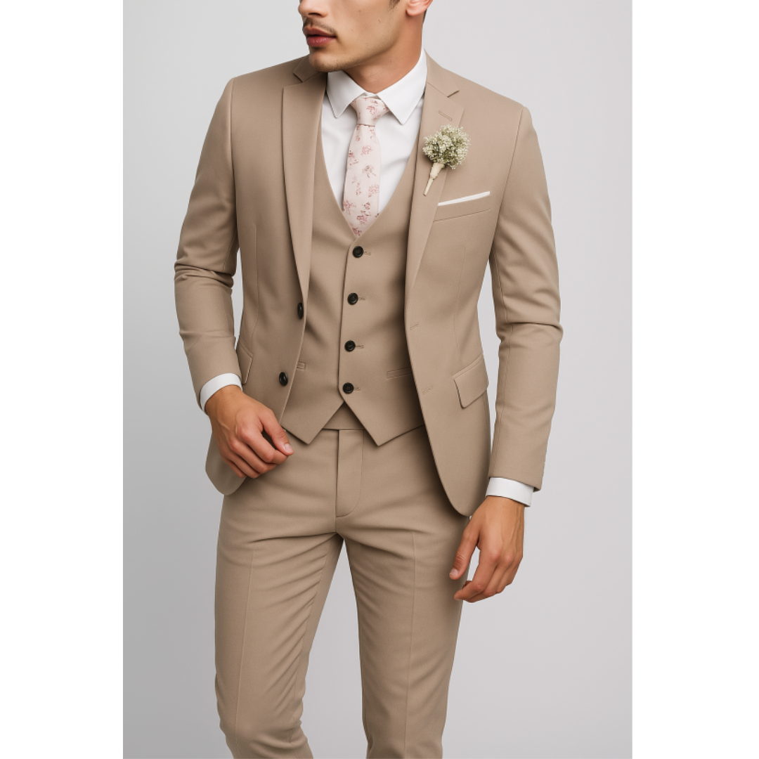 Lozerno - Pánský třídílný oblek elegantní střih na míru
