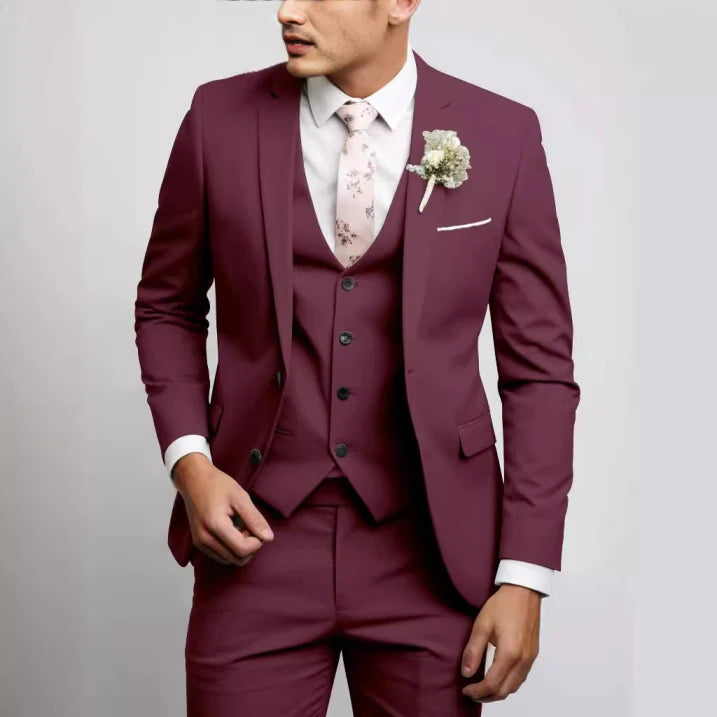 Lozerno - Pánský třídílný oblek elegantní střih na míru