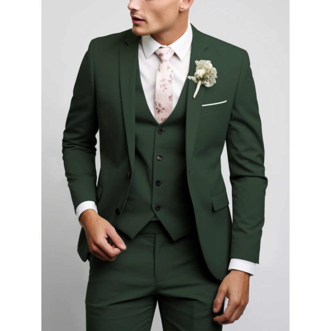Lozerno - Pánský třídílný oblek elegantní střih na míru