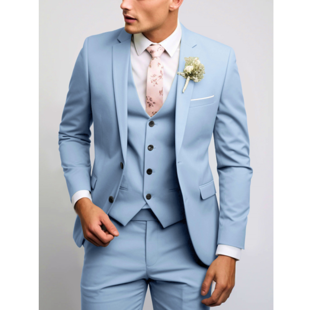 Lozerno - Pánský třídílný oblek elegantní střih na míru