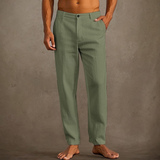 Henry - Herren Sommer Freizeit-Hosen Klassischer Stil
