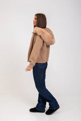 Elaria - Faux Fur Cardigan