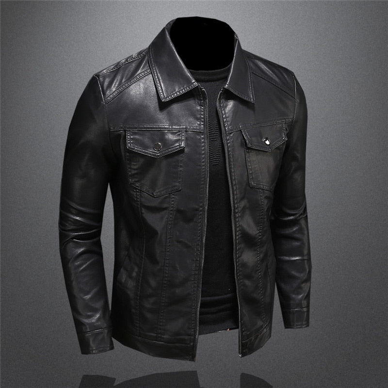 Maelric – Herren Premium Lederjacke