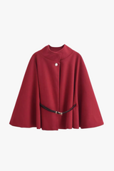 Ashley - Poncho tricoté femme