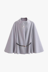 Ashley - Poncho tricoté femme