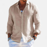 Kobe - Chemise Heritage en lin pour homme