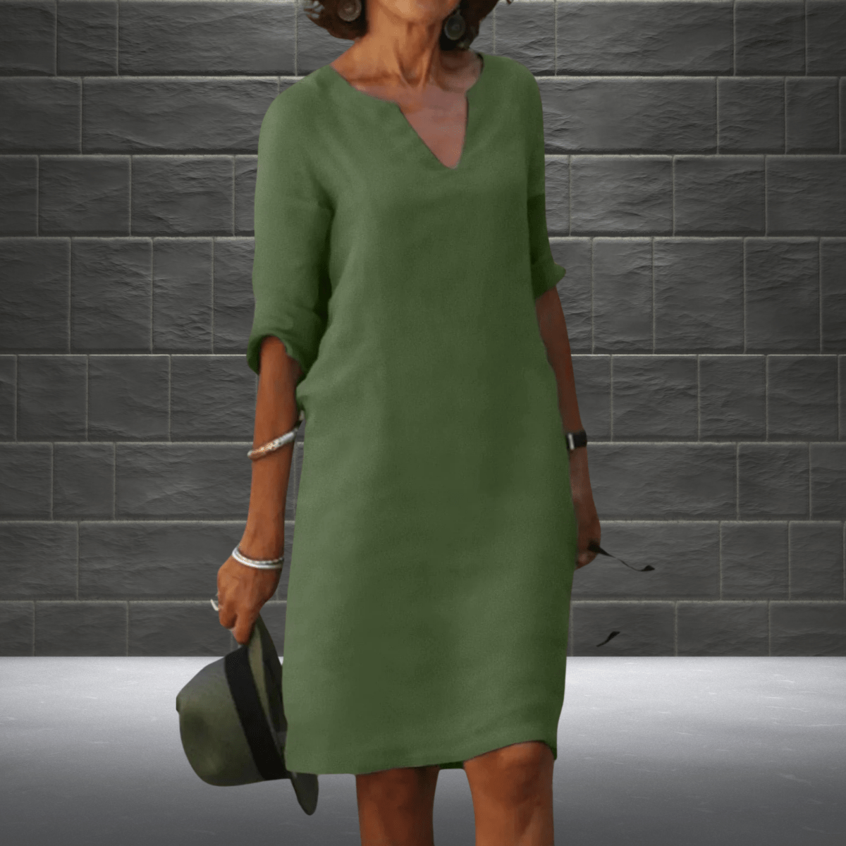 Sophia – Pohodlné midi letné šaty