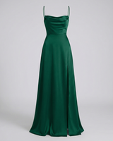 Lozendra - Női elegáns maxi ruha oldalsó sliccel