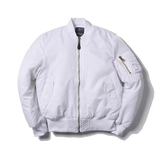 Ardeno - Giacca Bomber Unisex con Chiusura a Zip