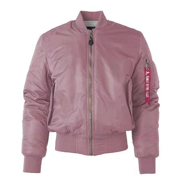 Ardeno - Giacca Bomber Unisex con Chiusura a Zip