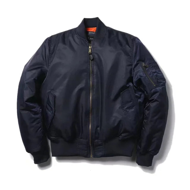 Ardeno - Giacca Bomber Unisex con Chiusura a Zip
