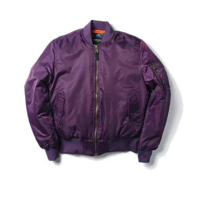 Ardeno - Giacca Bomber Unisex con Chiusura a Zip
