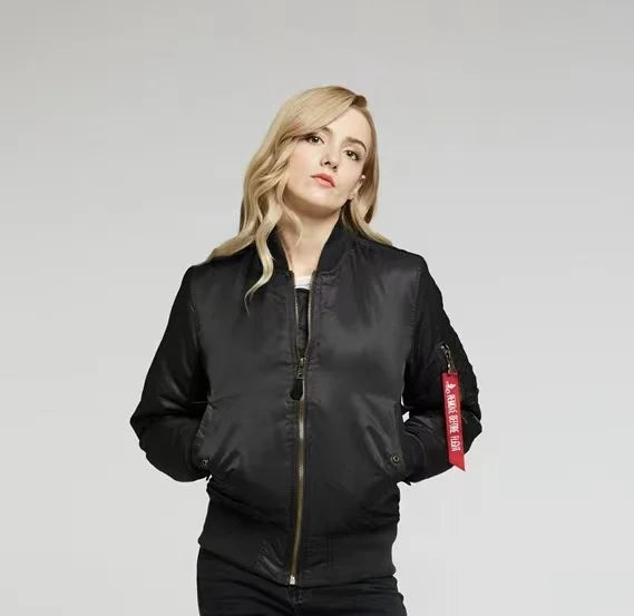 Ardeno - Giacca Bomber Unisex con Chiusura a Zip