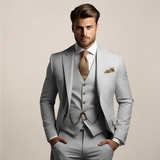 Costume 3 pièces homme coupe slim – Smoking de mariage