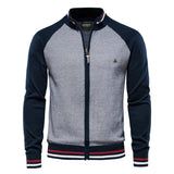 Ravello – Zip-Strickcardigan mit Stehkragen
