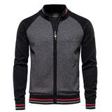 Ravello – Zip-Strickcardigan mit Stehkragen
