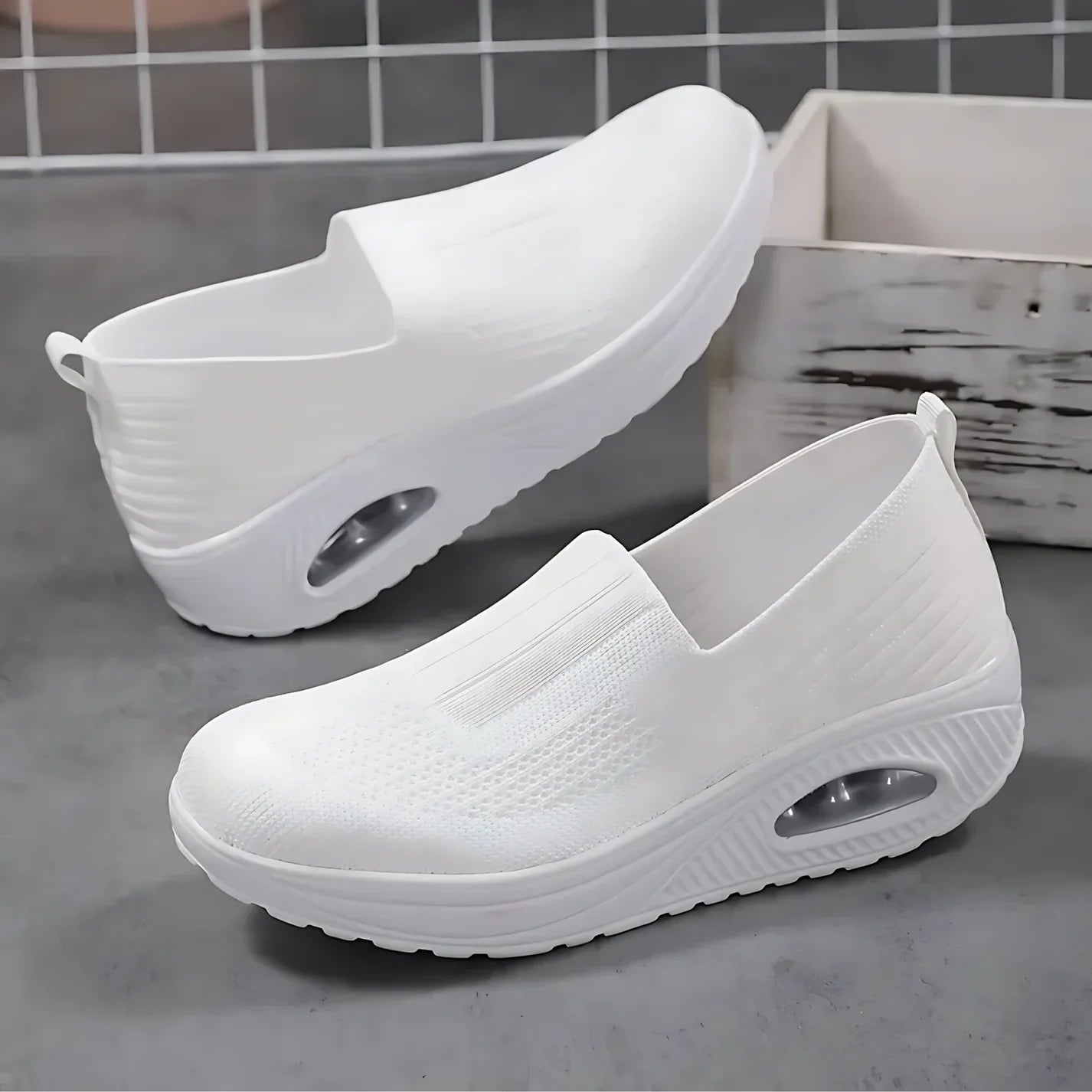Orthevian - Scarpe ortopediche slip-on comfort da donna