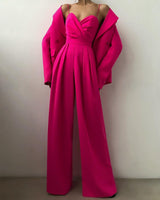 Cellina - Eleganter Overall mit hoher Taille