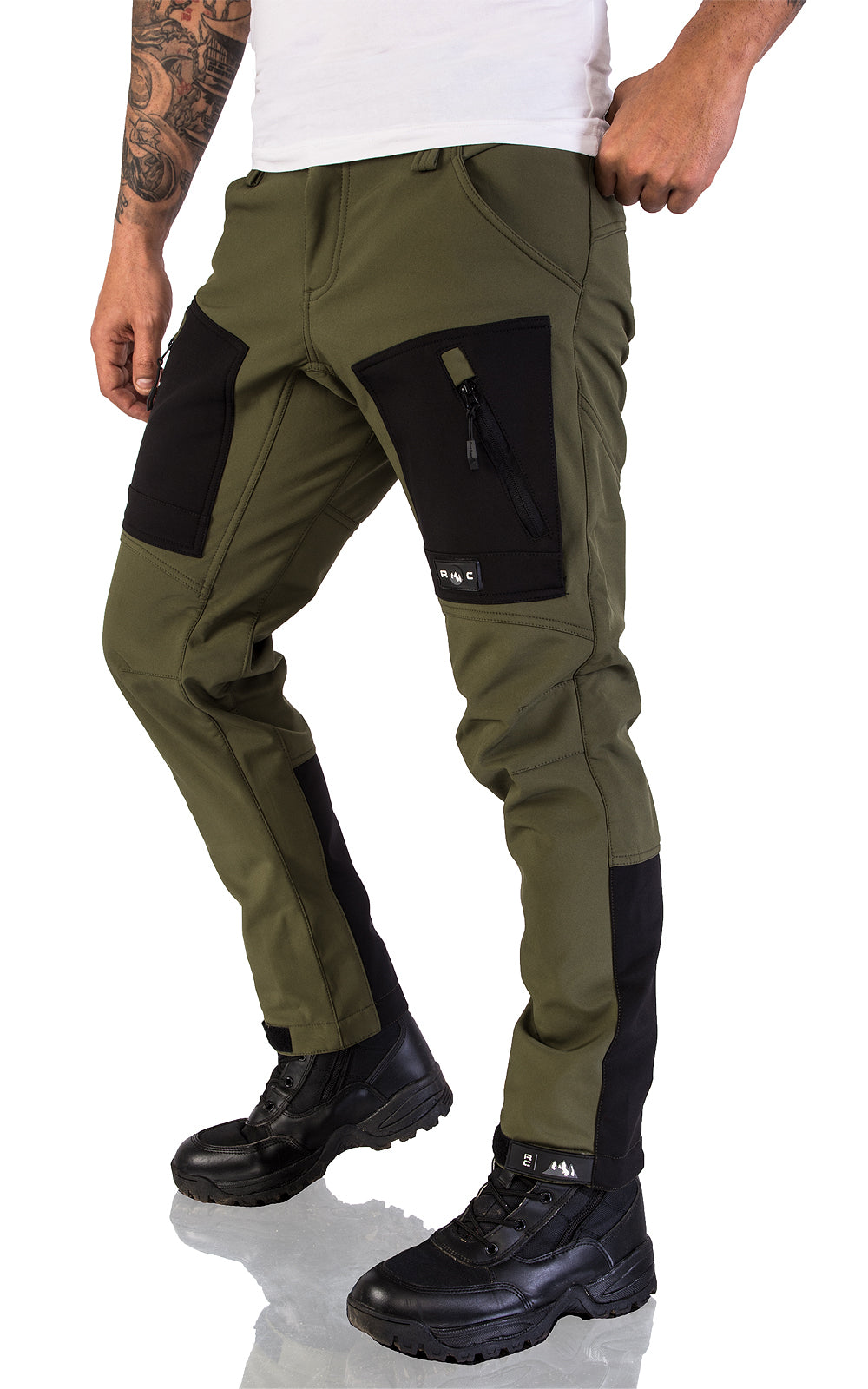 Pantaloni da uomo – con chiusura a cerniera e tasche