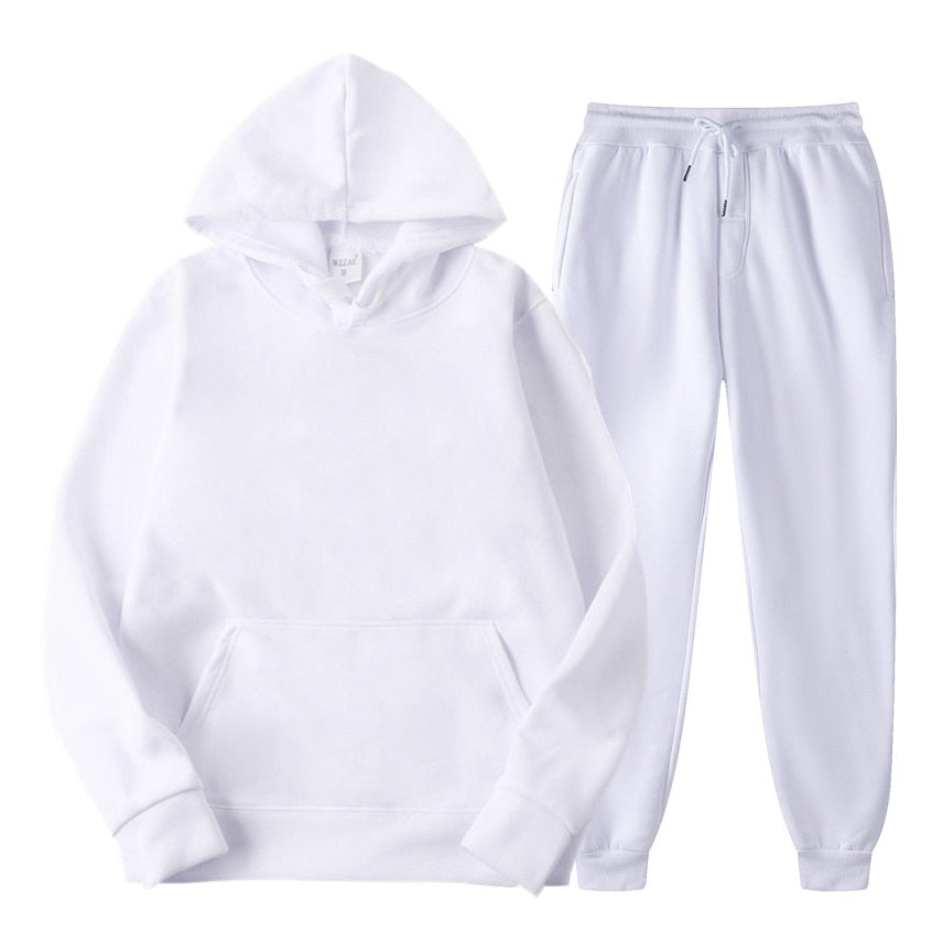 Marcellis – Completo da casa unisex con cappuccio e tasche