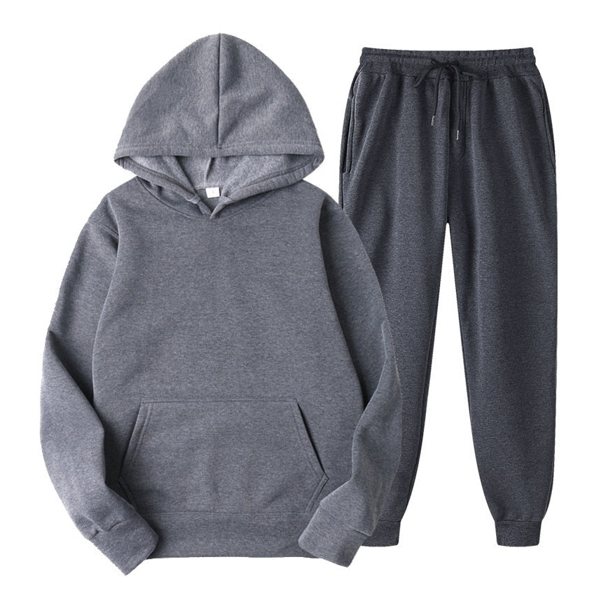 Marcellis – Completo da casa unisex con cappuccio e tasche