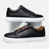 Mondevo - Premium lædersneakers til mænd med slip-on